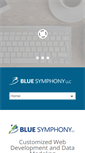 Mobile Screenshot of bluesymphony.com