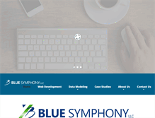 Tablet Screenshot of bluesymphony.com